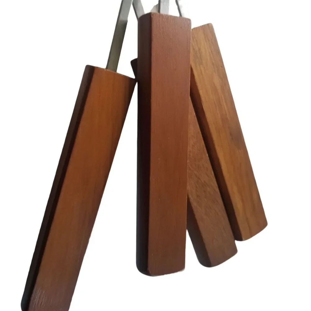 Barbecue Skewers Corn Picks Set BBQ Wood Stainless Steel Grilling Kabob Kebab